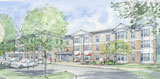 Rose Hill Manor - Artist's rendering